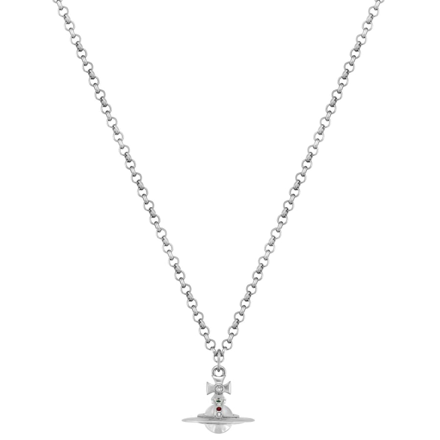 Vivienne Westwood Petite Orb Pendant Silver | Mainline Menswear us